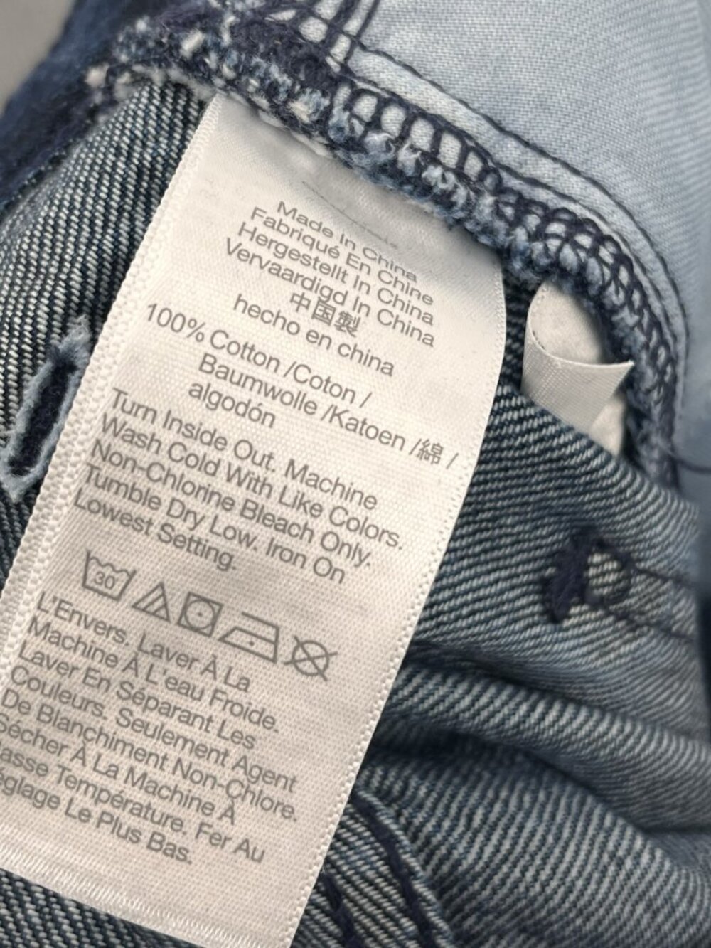 MADEWELL Women's Dark Sandford Wash Balloon V-Waist Crop Jeans Size 25 - Picture 4 of 7